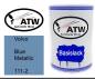 Preview: Volvo, Blue Metallic, 111-2: 500ml Lackdose, von ATW Autoteile West.